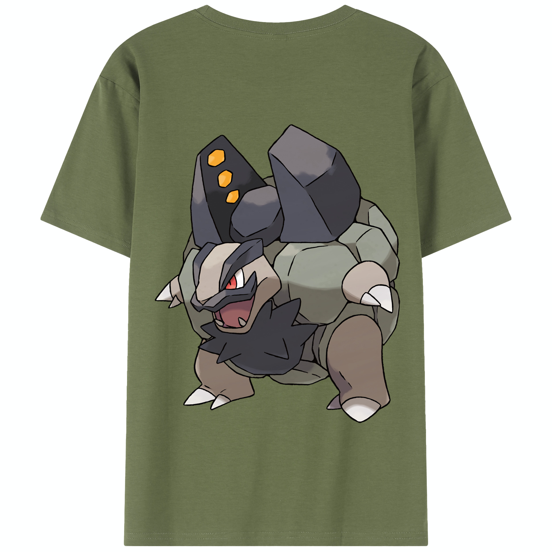 （画像用） ポケットモンスター Pokémon 綿100％半袖Tシャツ（背面プリント）